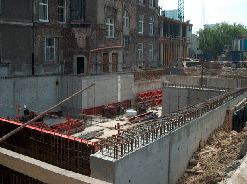 Budynki Fundacji Współpracy Polsko-Niemieckiej przy ul. Zielnej w Warszawie. 